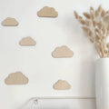 3D Holz-Wandsticker Deko Wolken