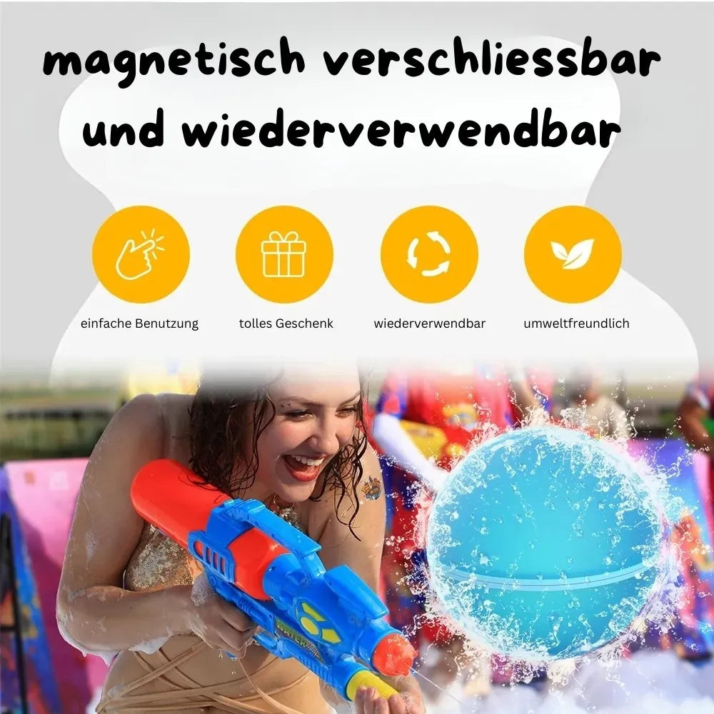 wiederverwendbare Wasserbomben (6 Stk.)