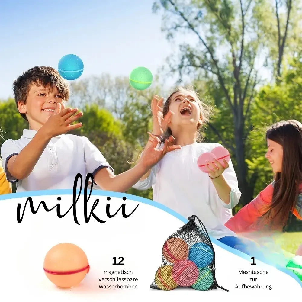 wiederverwendbare Wasserbomben (6 Stk.)