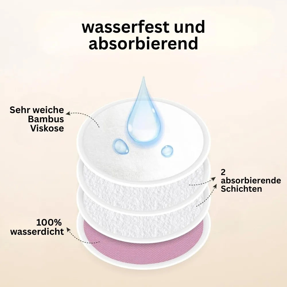 waschbare Bambus Stilleinlagen (12 Stk)