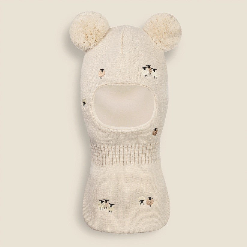 Kinder Sturmhaube kleine Schäfchen