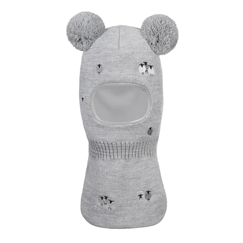 Kinder Sturmhaube kleine Schäfchen