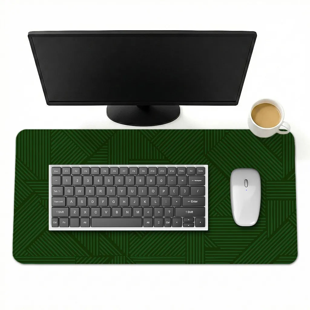 Premium Design Schreibtischmatte, Mousepad (Kunstleder)