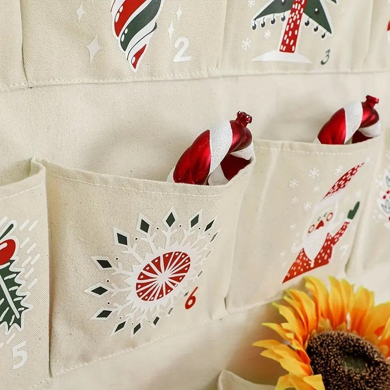 Adventskalender zum Aufhängen und Befüllen