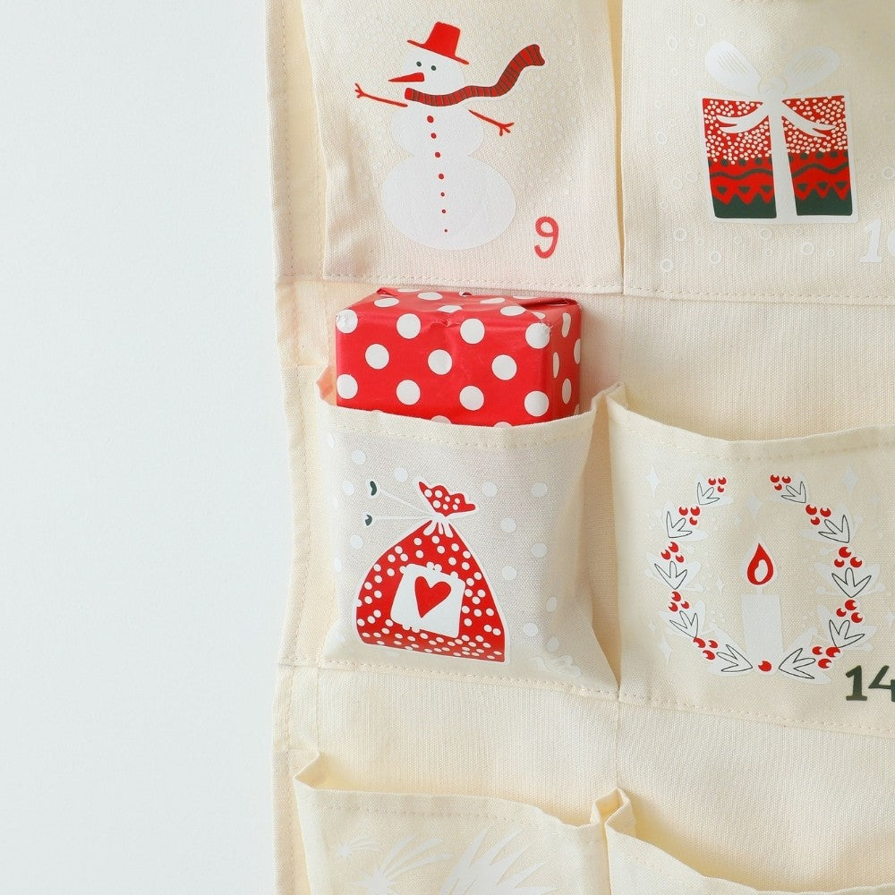 Adventskalender zum Aufhängen und Befüllen