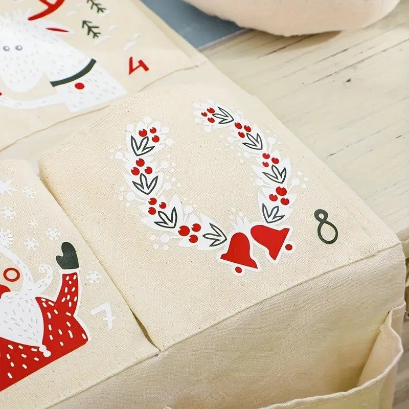 Adventskalender zum Aufhängen und Befüllen