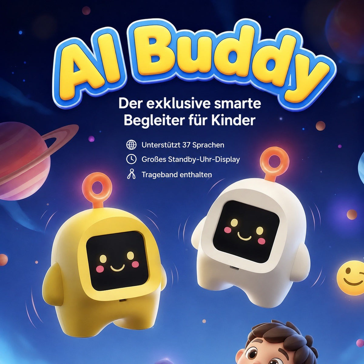 AI Buddy interaktiver KI-Sprachassistent für Kinder