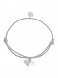 Armband Mea, Grau/ Kristall