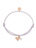 Armband Mea, Violet/ Rosenquarz