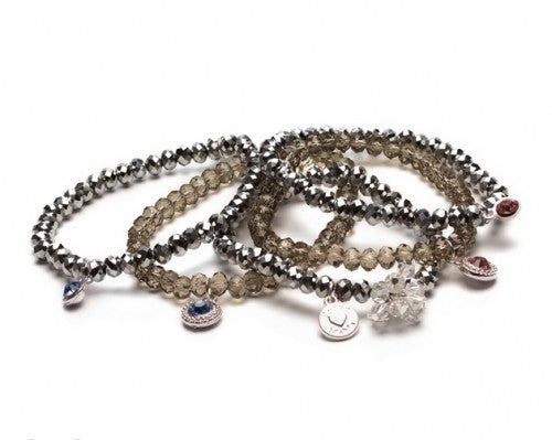 Armband, Sand/ Rosa