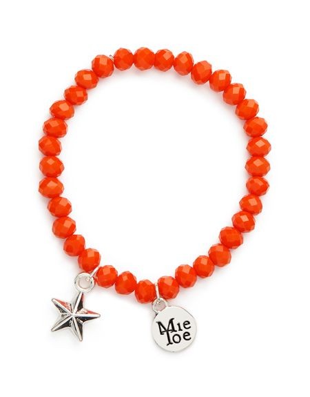 Armband, Stern Orange