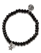 Armband, Stern Schwarz