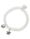 Armband, Stern Transparent