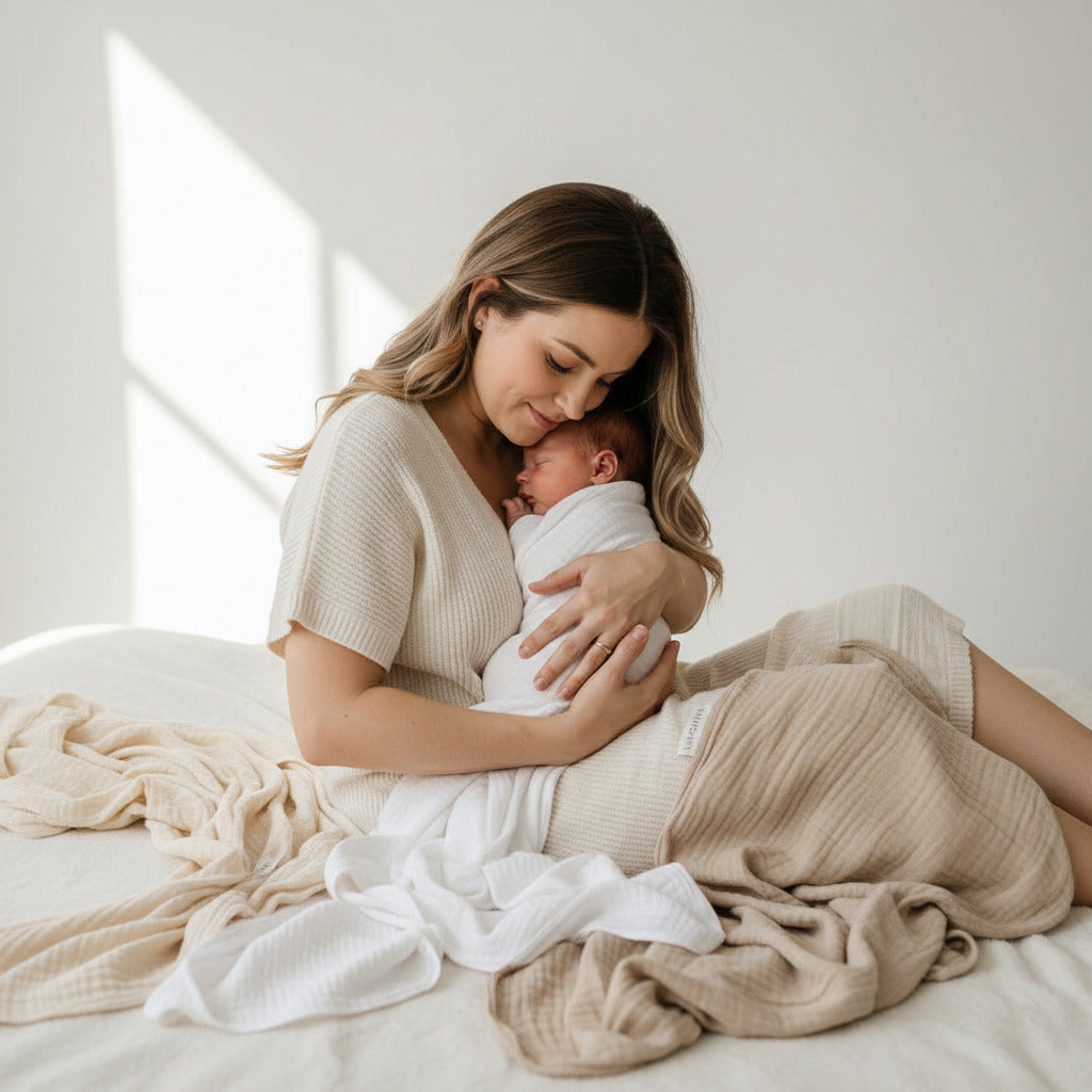 Mulltuch Swaddle Set (3er-Set)