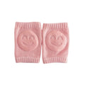 Baby Knieschoner mit Anti-Rutsch Haftung, Rosa