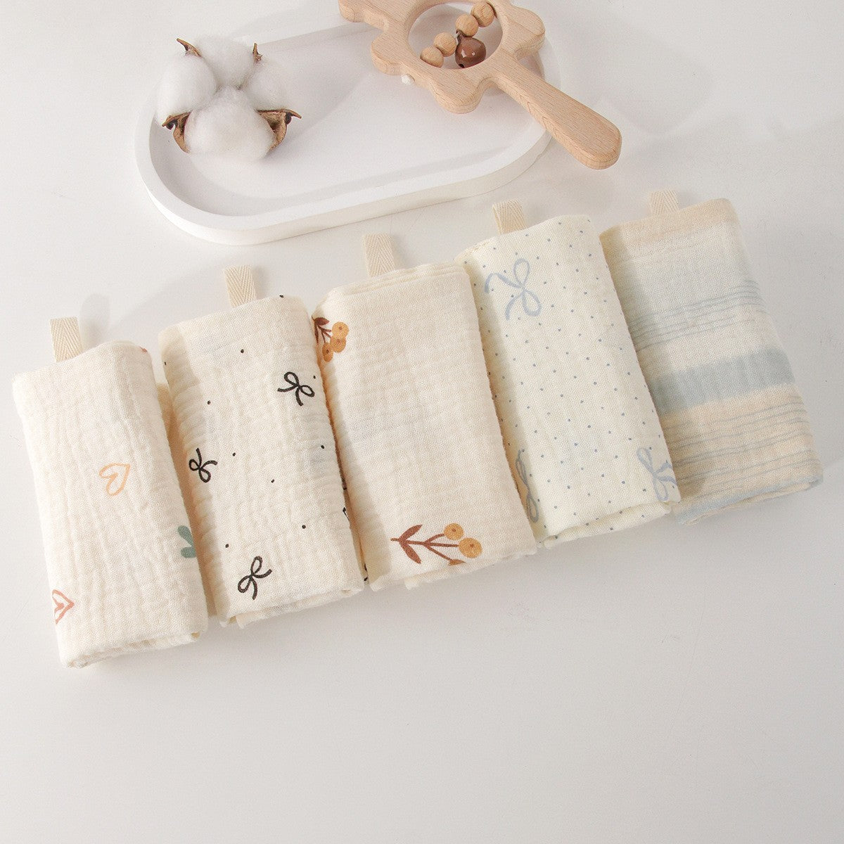 Baby Waschlappen-Set (5 Stk.)