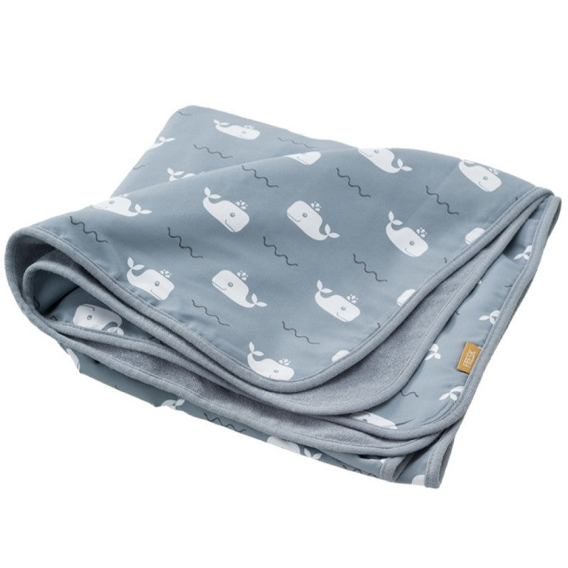 Badetuch Poncho, Whale Blue Fog