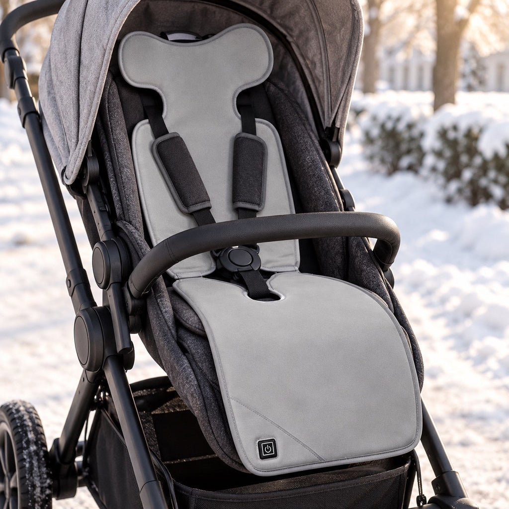 Beheizbare Kinderwagen- & Autositzauflage