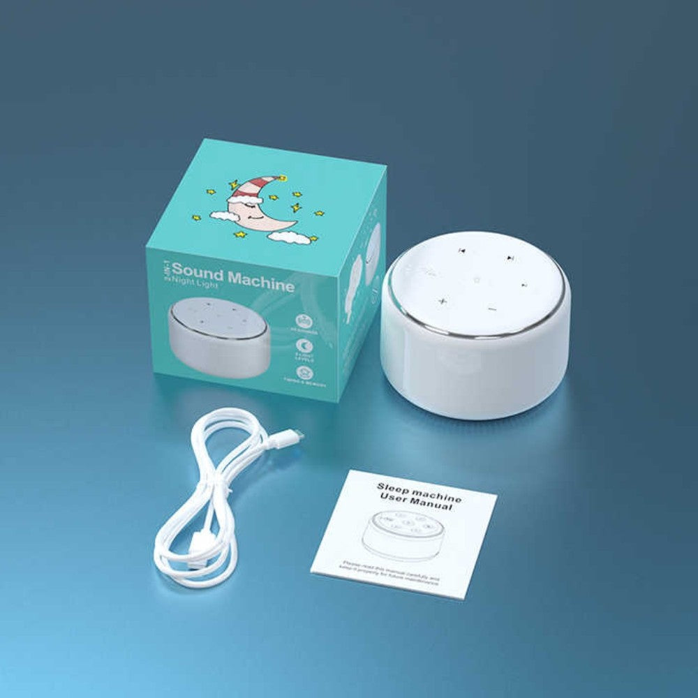 beruhigende Schlaf-Musikdose White Noise RGB Licht