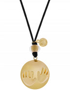 Bola-Kugel - BabyBel Schwangerschaftskette, Baby Händchen, Gold