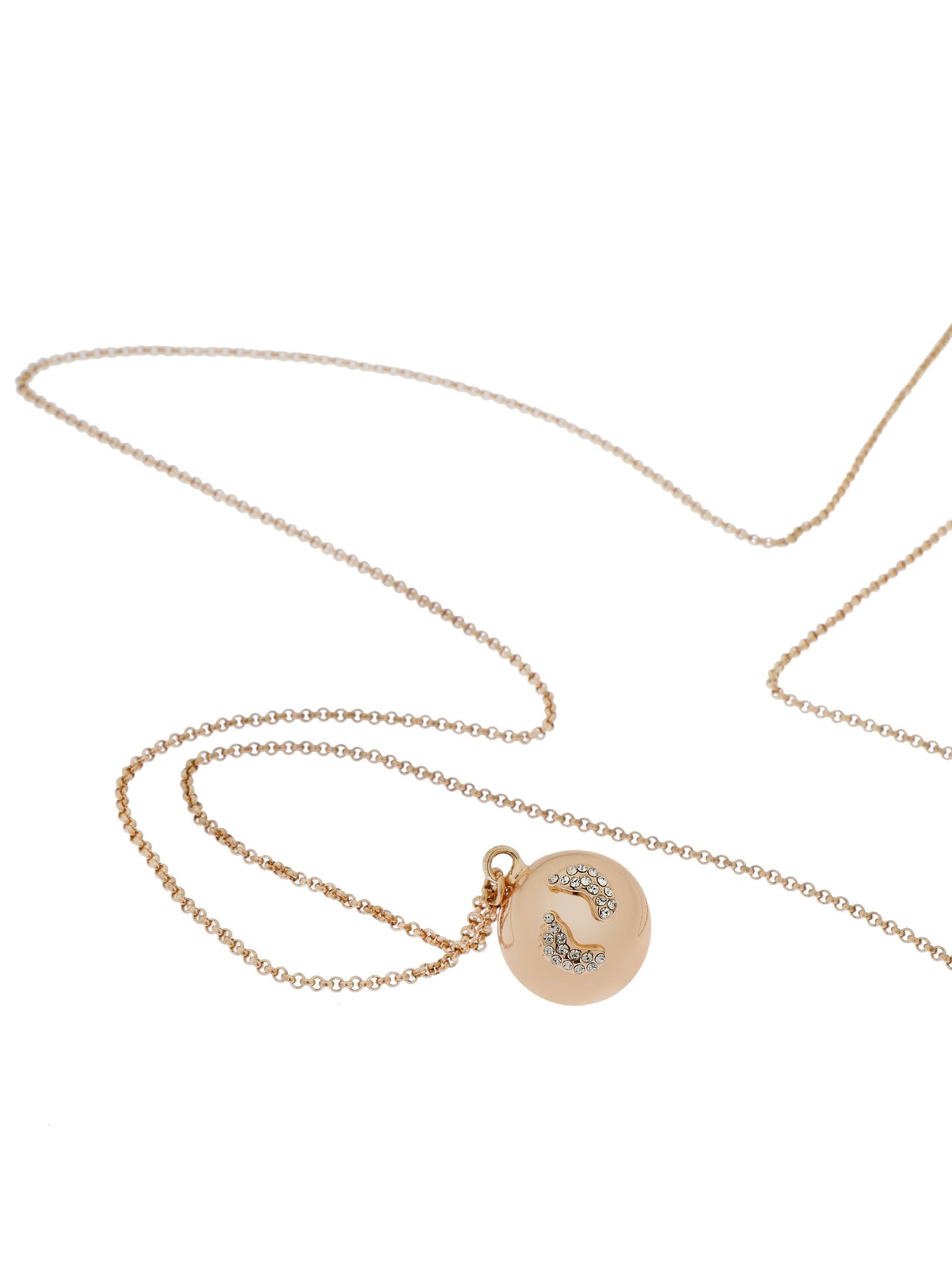 Bola-Kugel / Schwangerschaftskette Eva, Füsschen Rose Gold
