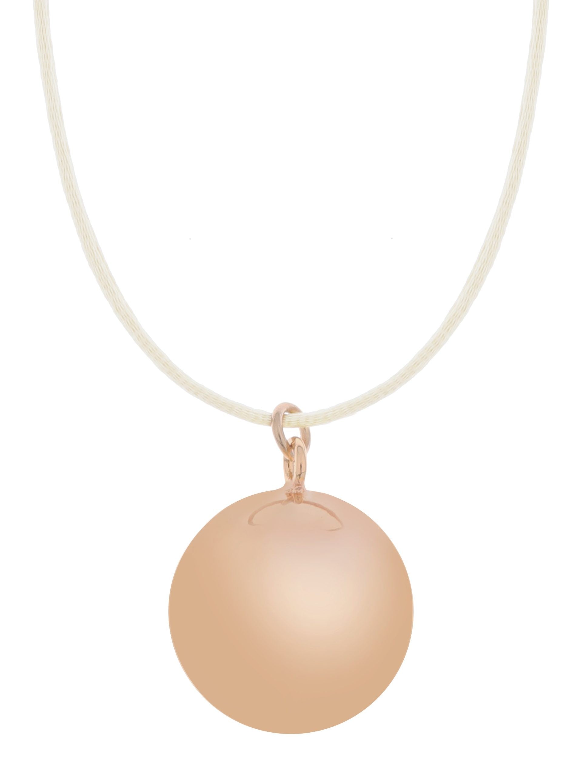Bola-Kugel / Schwangerschaftskette Sofie, Rose Gold