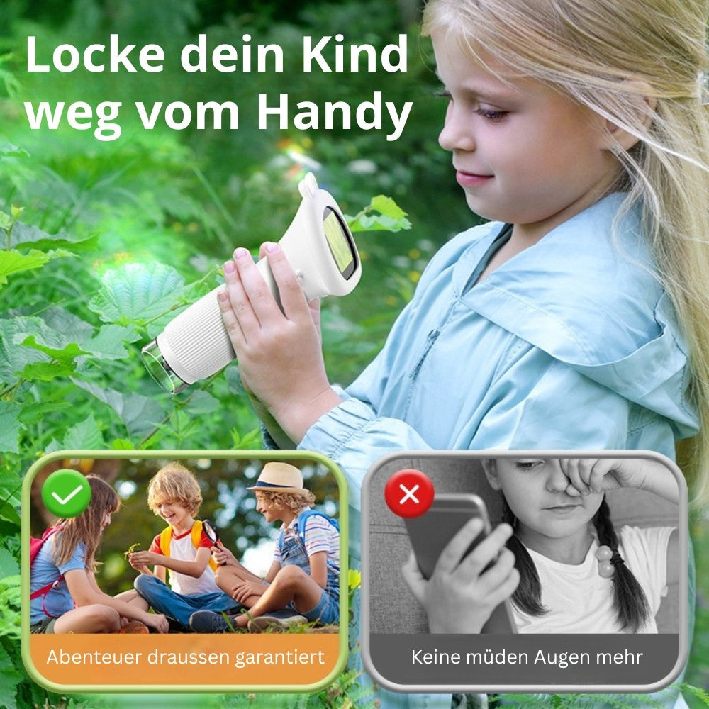 Digitales Kinder Mikroskop mit Bildschirm