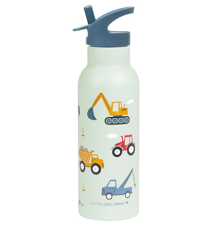 Edelstahl Trinkflasche - Baustelle (500 ml)