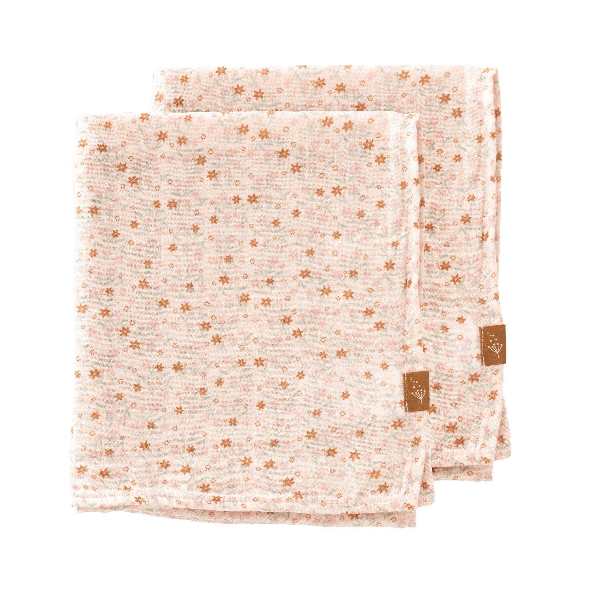 Einschlag- und Mulltuch (2er Pack), Garden Flowers