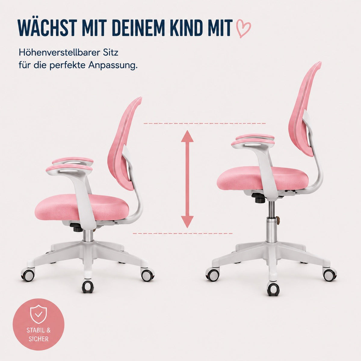 Ergonomischer Kinder-Bürostuhl