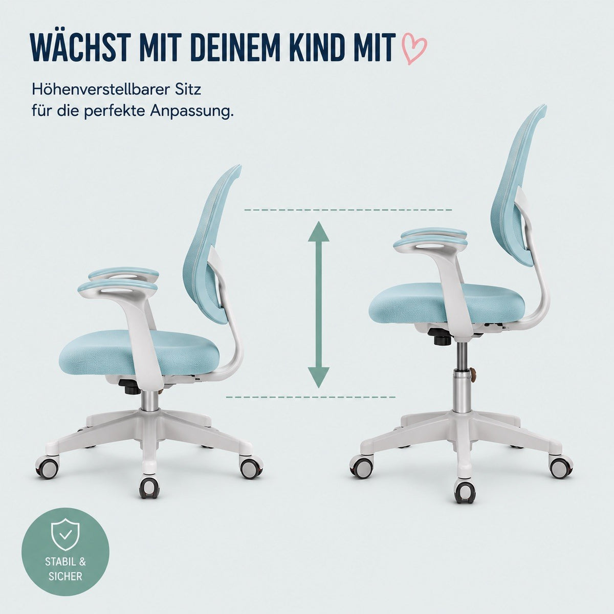 Ergonomischer Kinder-Bürostuhl