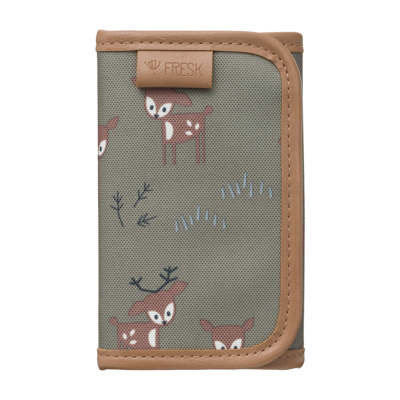Fresk Brieftasche, Reh, Olive