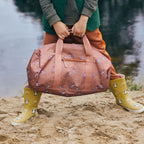 Fresk grosse Wochenende-Tasche, Pusteblume