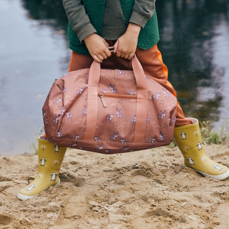 Fresk grosse Wochenende-Tasche, Pusteblume