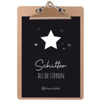 Karte mit Klemmbrett, Shine Like The Stars