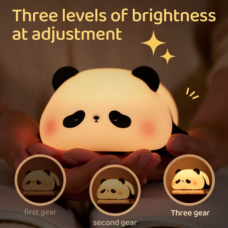 Kawaii Panda Nachtlicht mit Touch-Control
