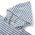 Kinder-Poncho gestreift mit Zotteln