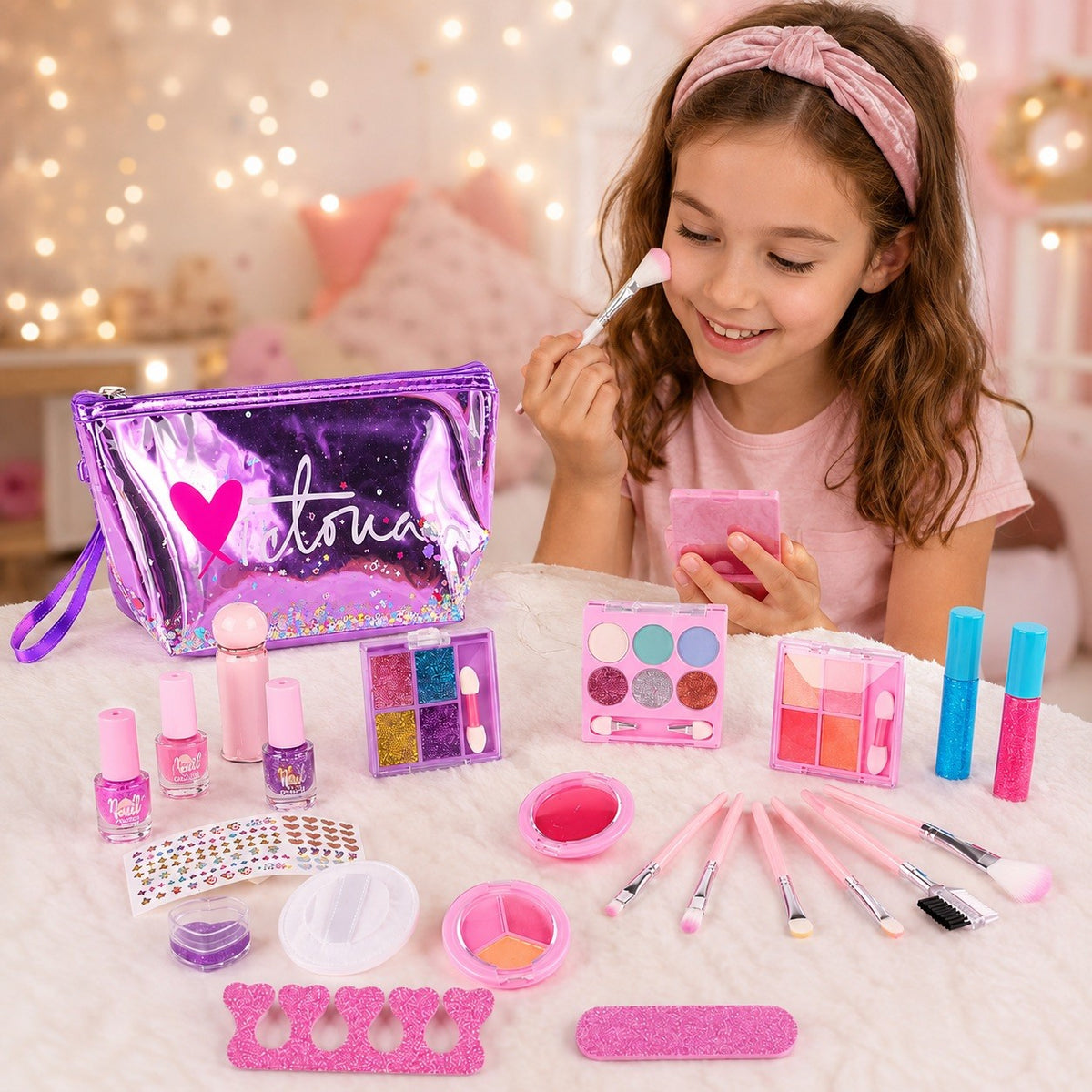 Kinderschminkset XXL – 8 Überraschungspäckchen für den Adventskalender