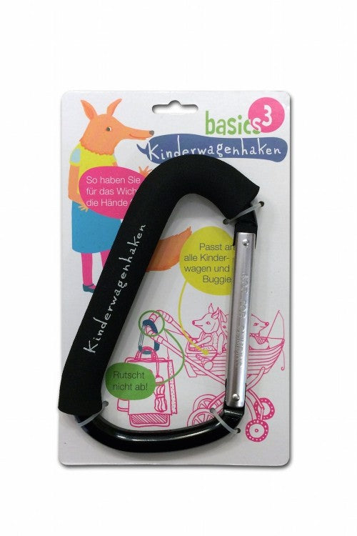 Kinderwagenhaken (Mommy Hook) - Karabiner
