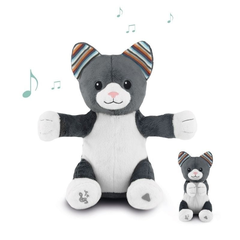 klatschendes Kuscheltier mit Gesang, Chloe die Katze