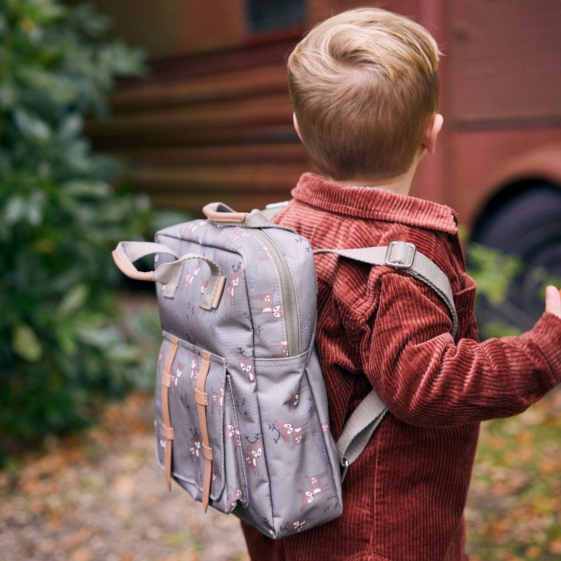 kleiner Kinder Rucksack, Tropfen Blau