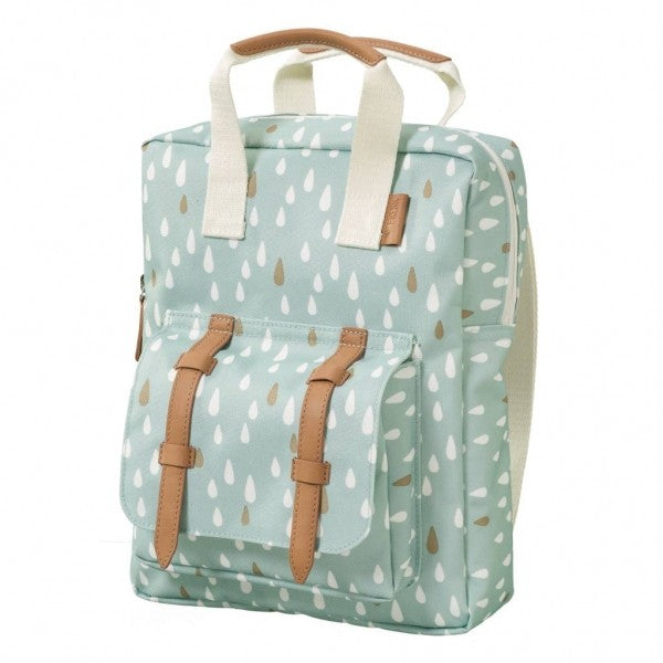 kleiner Kinder Rucksack, Tropfen Blau