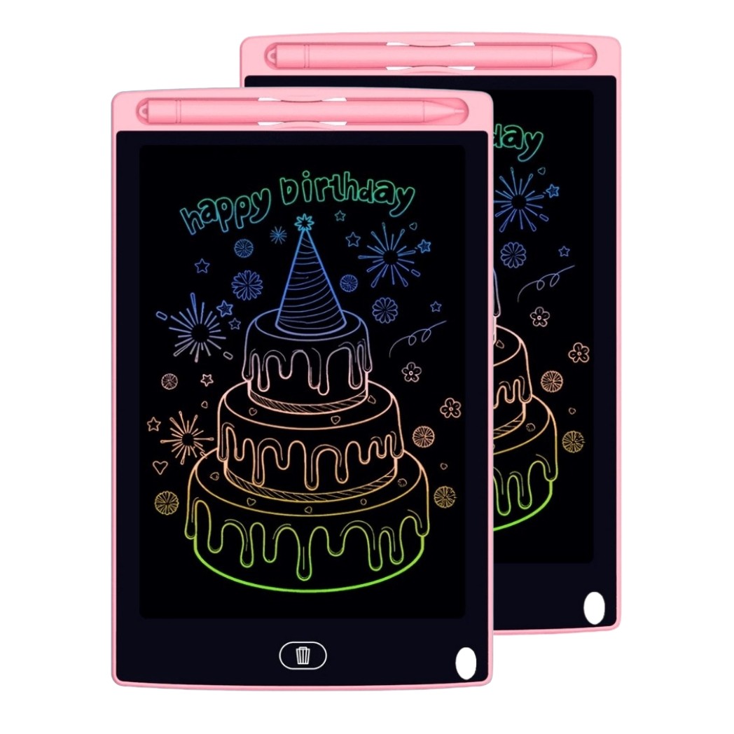 LCD Schreib- und Maltafel für Kinder (2er-Set)