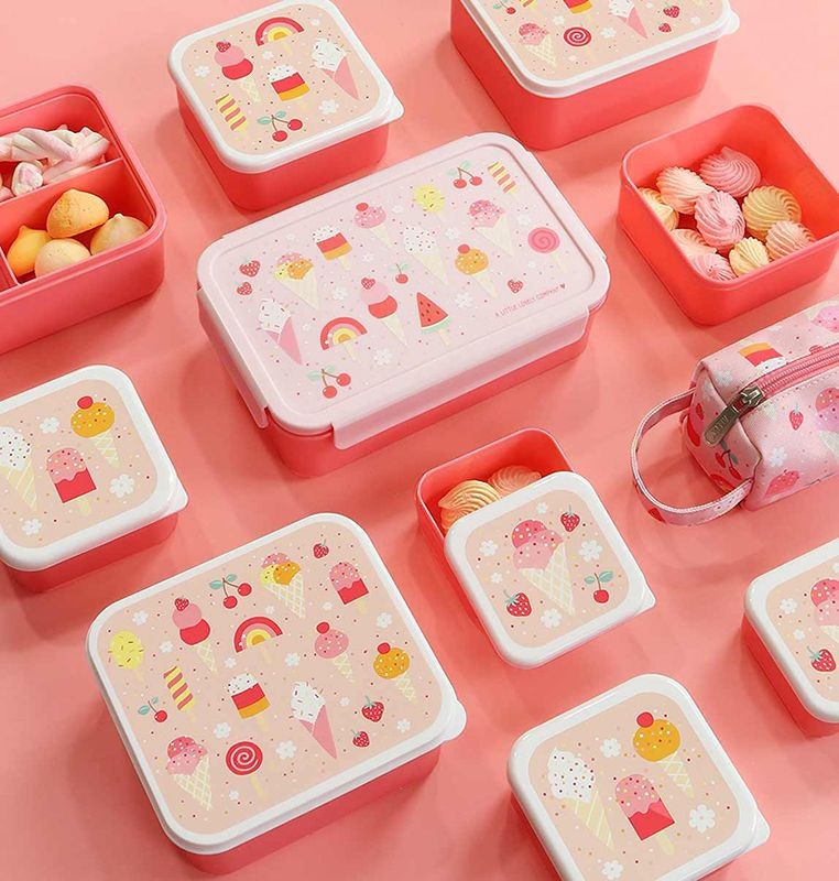 Lunchbox, 4er Set, Eiscreme