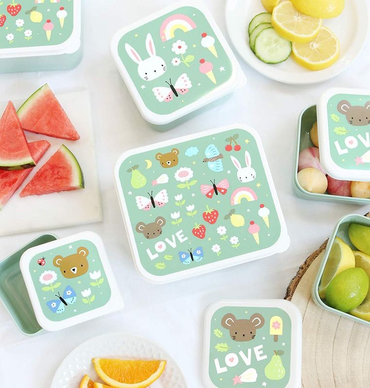 Lunchbox, 4er Set, Joy
