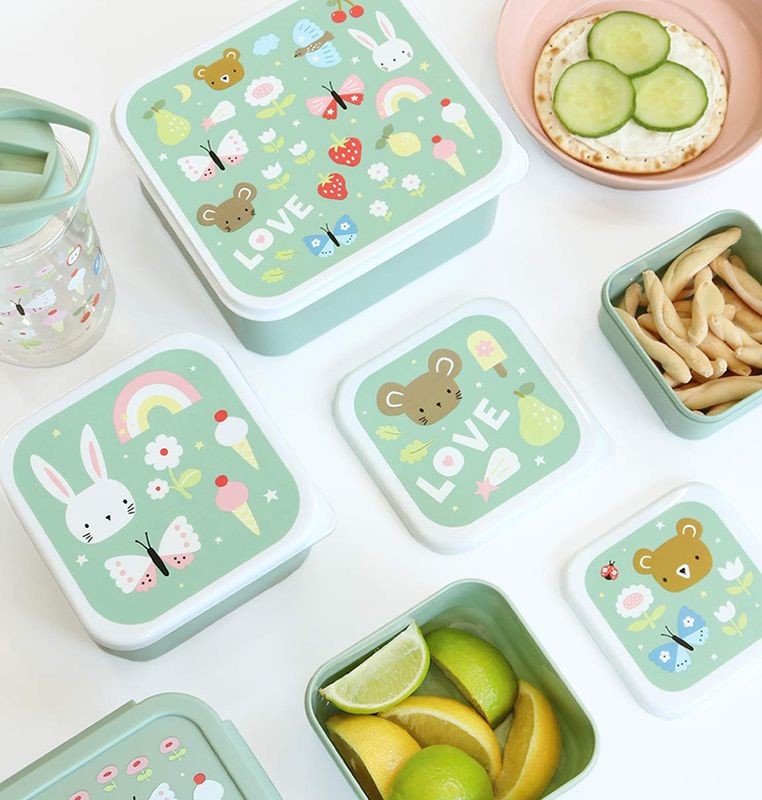 Lunchbox, 4er Set, Joy