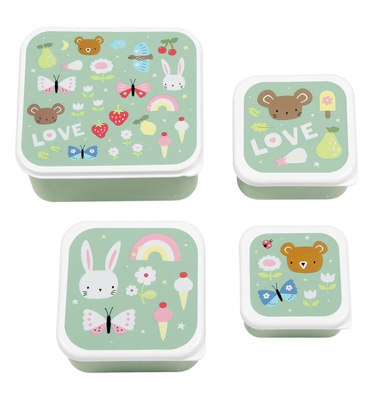Lunchbox, 4er Set, Joy