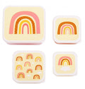 Lunchbox, 4er Set, Regenbogen
