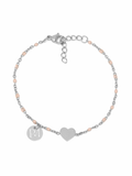 MAM Armband, Silber Herzen