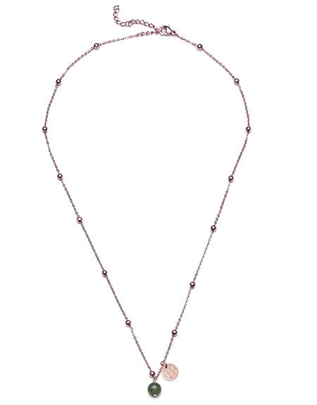 MAM Collection Halskette - Rosé mit Achat